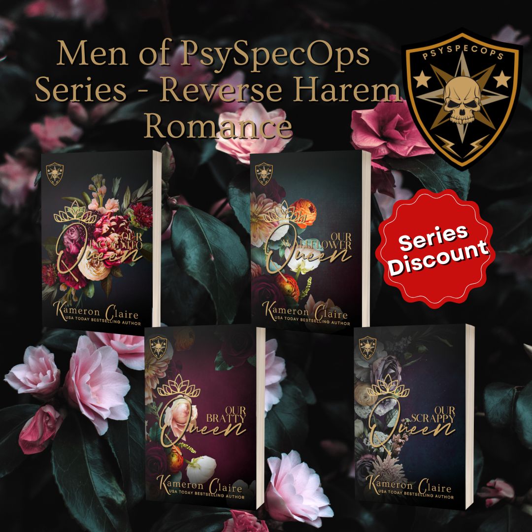 Signed Paperback Bundle - The Men of PsySpecOps (Reverse Harem)