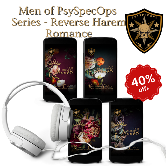 AudioBook Bundle - The Men of PsySpecOps (Reverse Harem)