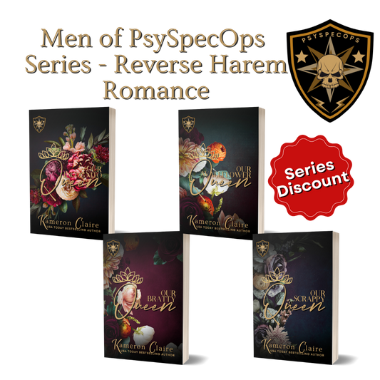 Signed Paperback Bundle - The Men of PsySpecOps (Reverse Harem)